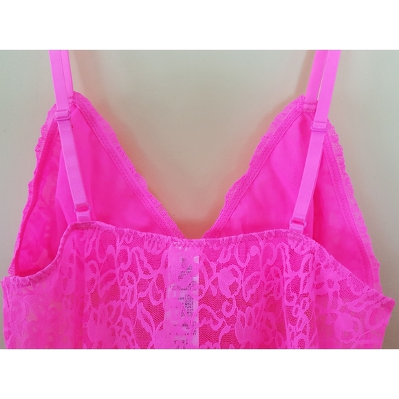 Forever 21 Lace Pink Chemise Lingerie - Picture 10 of 15